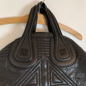 Givenchy quilted lambskin black nightingale bag